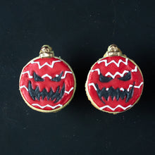 Lade das Bild in den Galerie-Viewer, Weihnachtsbaumkugeln Monsterchen Set vegan
